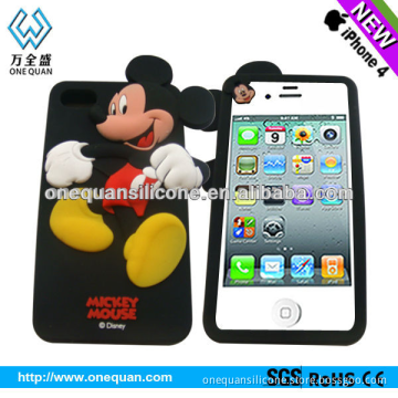 Bear shape fancy cartoon protective case for iphone